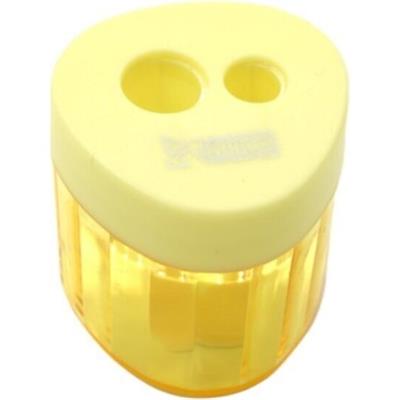 Mikro Mikro Kalemtraş Çift Bıçaklı Ergonomik Tasarım 1 Adet Pembe Renkli Kullanım Kolaylığı
