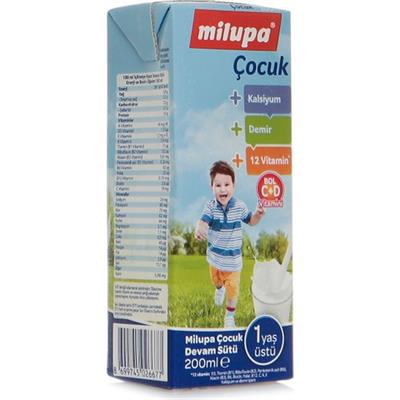 Milupa Çocuk Devam Sütü Içime Hazır 200 ml 1 Yaş+