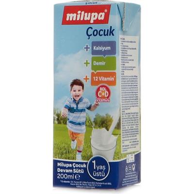 Milupa Çocuk Devam Sütü Içime Hazır 200 ml 1 Yaş+