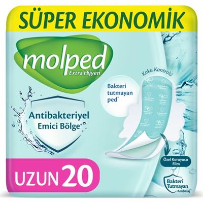 Molped Extra Hijyen Hijyenik Ped Uzun 20 Adet