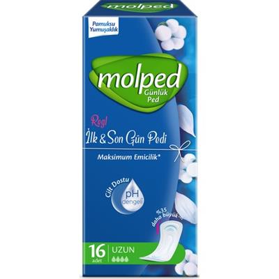 Molped İlk & Son Gün Günlük Ped 16Lı