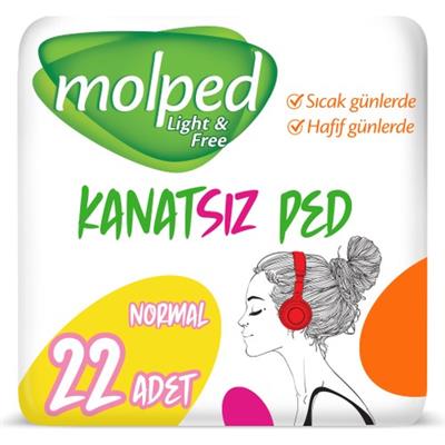 Molped Ultra Normal Kanatsız Ped 22 Adet