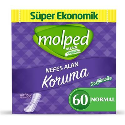 Molped Yoğun Koruma Günlük Ped 60Lı