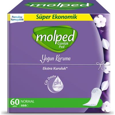 Molped Yoğun Koruma Günlük Ped 60Lı