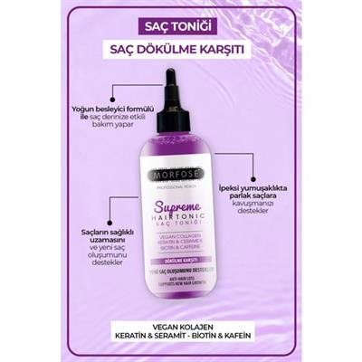 Morfose Supreme Vegan Kolajen İçeren Saç Toniği 300 ml