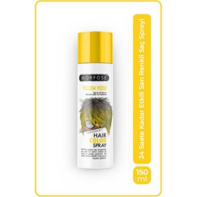 Morfose Yellow Mood Hair Color Spray 150 Ml