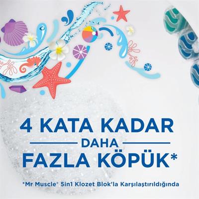 Mr.muscle Active Clean Klozet Blok Marine