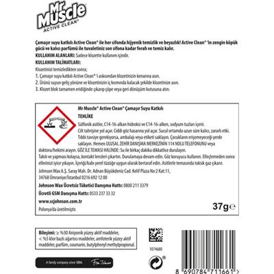 Mr.muscle Active Clean Klozet Blok Marine