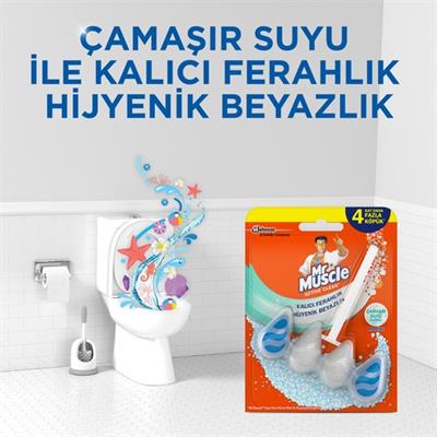 Mr.muscle Active Clean Klozet Blok Marine