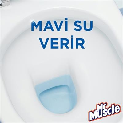 Mr Muscle Aqua Mavi Klozet Blok 2li Eko Paket – Kireç Önleyici, Ferah Kokulu Ve Etkili Temizlik Formülü