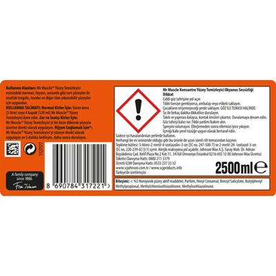 Mr Muscle Glade Yüzey Temizleyici 2500 ml Okyanus Sessizliği