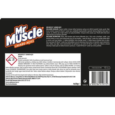 Mr Muscle Granül Lavabo Açıcı 4 Al 3 Öde