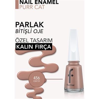 Nail Enamel Yoğun Renk Veren Uzun Süre Kalıcı Parlak Oje (456 Purr Cat) 8682536036160