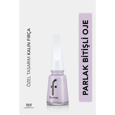 Nail Enamel Yoğun Renk Veren Uzun Süre Kalıcı Parlak Oje (464 Lavender Love) 8682536036184