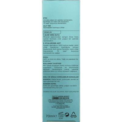 Nem Terapisi Aloe Vera Suyu Normalden Karmaya Ciltler Krem 70 Ml