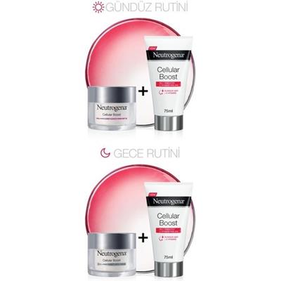 Neutrogena Cellular Boost Cilt Peeling C Vitamini ve Glikolik Asit İçerikli 75 ml Karma Ciltler İçin