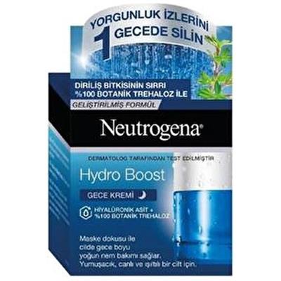 Neutrogena Hydro Boost Gece Kremi 50 ml Normal ve Karma Ciltler İçin Derin Nemlendirme