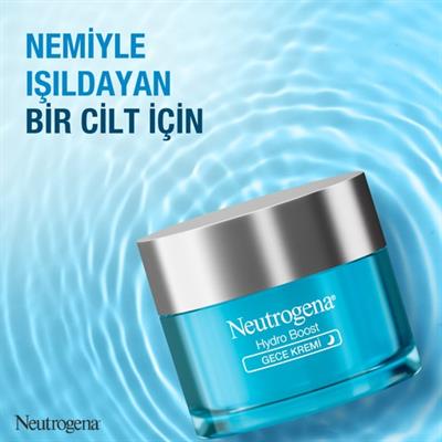 Neutrogena Hydro Boost Gece Kremi 50 ml Normal ve Karma Ciltler İçin Derin Nemlendirme