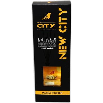 New City Bambu Çubuklu Ortam Kokusu 120 ml Pearly Powder