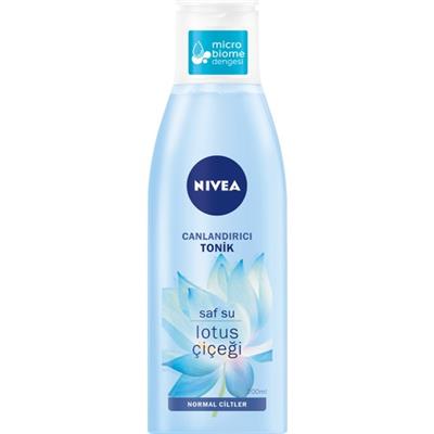 NIVEA Canlandırıcı Tonik 200ml;Normal Ciltler;Yüz Temizleme;Saf Su ve Lotus Çiçeği