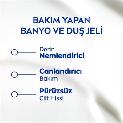 NIVEA Creme Soft Kremsi Dokunuş Banyo Ve Duş Jeli 750ml, Vücut Nemlendirici, Pürüzsüz Cilt, Badem Yağı