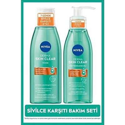 Nivea Derma Skin Clear Yüz Temizleme Jeli Arındırıcı Etki 150 ml Unisex Kullanıma Uygun