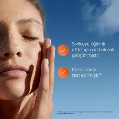 Nıvea Derma Skin Clear Yüz Temizleme Peeling 150Ml, Karma Ve Yağlı Ciltler