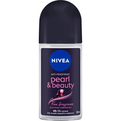 NIVEA Kadın Roll On Deodorant Pearl&Beauty Fine Fragrance,48 Saat Anti-perspirant Koruma  50ml