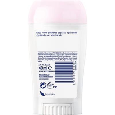 NIVEA Kadın Stick Deodorant Black&White Invisible Clear 48 Saat Anti-perspirant Koruma  40ml