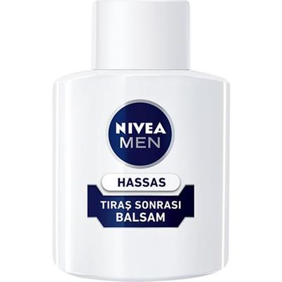 Nivea Men Hassas Ciltler İçin Hoş Kokulu Tıraş Sonrası Balsam - 100 ml, Alkolsüz, Papatya ve Hamamelis Özleriyle Zenginleştirilmiş