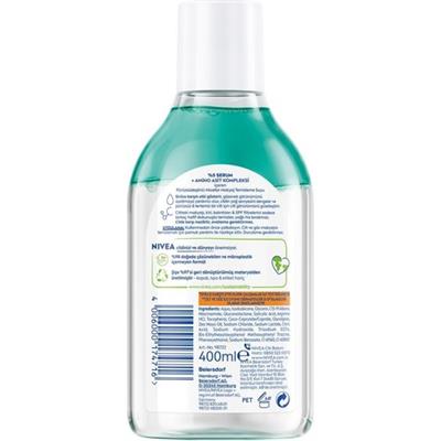 Nıvea Micellar Makyaj Temizleme Suyu Derma Skin Clear 400 Ml, Serum Içerikli,niasinamid,salisilik Asit,pha