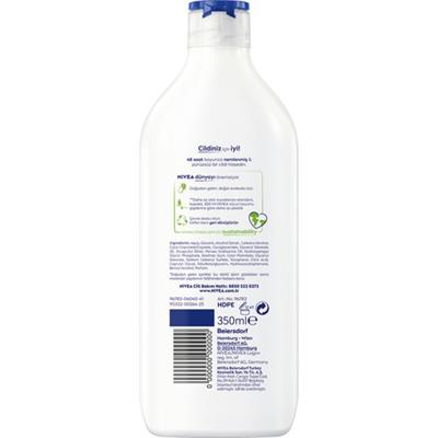 NIVEA Naturally Good Vücut Losyonu Avokado 350 ml, Kuru Cilt,48 Saat Nemlendirme