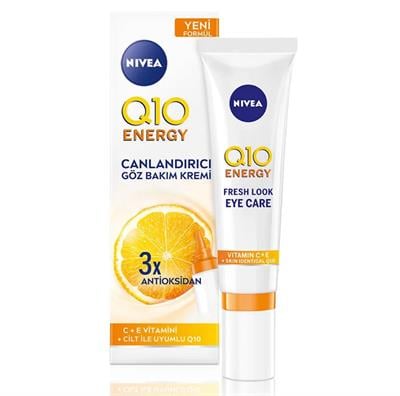 Nivea Q10 Energy C Vitamini İçeren Göz Bakım Kremi 15 ml