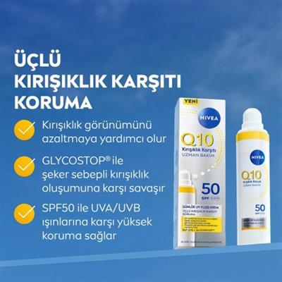 Nivea Q10 Günlük Gündüz Bakım Kremi Spf50 40 ml