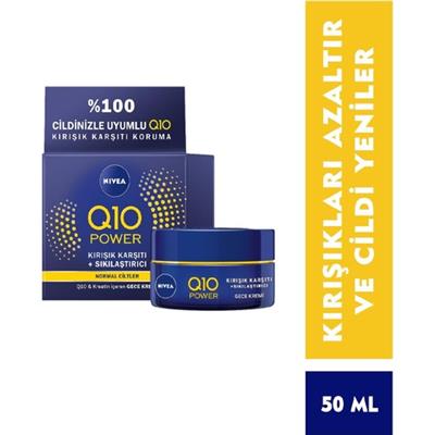 Nivea Q10 Plus Kırışık Karşıtı Gece Kremi 50 ml