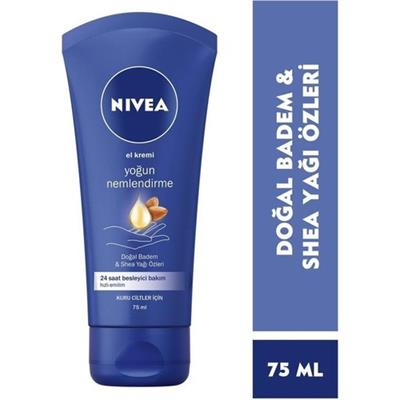 Nivea Yoğun Nemlendirici El Kremi ve Orijinal Dudak Bakım Kremi 75 ml 4.8 g Derin Nemlendirme