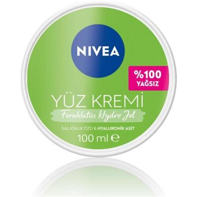 Nivea Yüz Kremi 100 ml Hyalüronik Asitli Yağsız Nemlendirici Anti Alerjik Yağlı Ciltler İçin