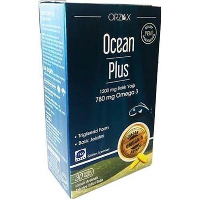 Ocean Plus 1200 mg Balık Yağı 50 Kapsül