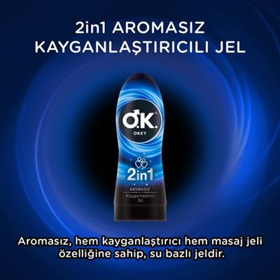 Okey 2in1 Aromasız  Jel 200 Ml