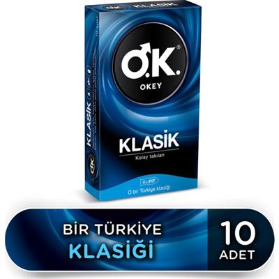 Okey Klasik Prezervatif 10lu