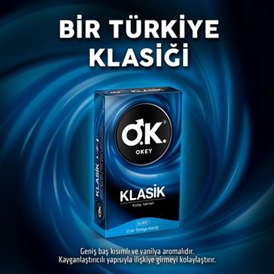 Okey Klasik Prezervatif 10lu