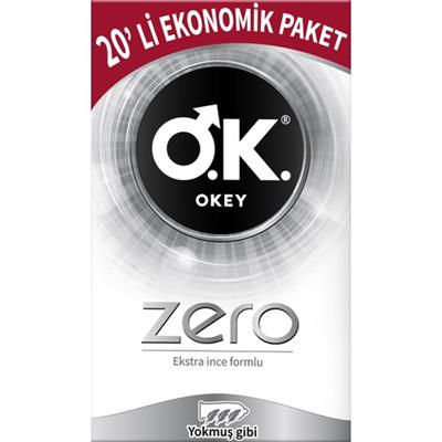 Okey Zero 20li Prezervatif Ekonomik Paket