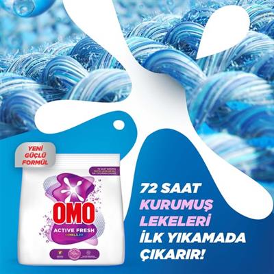 Omo Active Fresh Renkliler Toz Deterjanı 1.5 KG
