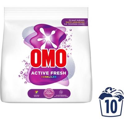 Omo Active Fresh Renkliler Toz Deterjanı 1.5 KG
