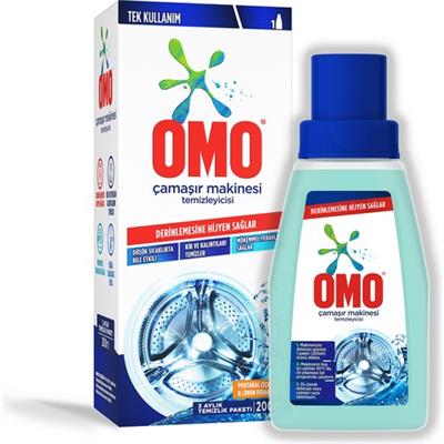 Omo Çamaşır Makinesi Temizleyicisi Çam Esintisi Derinlemesine Hijyen 200 ml