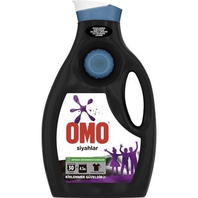 Omo  Sıvı Çamaşır Deterjanı  Siyahlar İçin Siyahlarınızı Koruyarak En Zorlu Lekeleri İlk Yıkamada Çıkarır 1950 ML 1 Adet