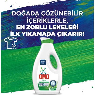 Omo Sıvı Deterjan Hijyen 1690 ml
