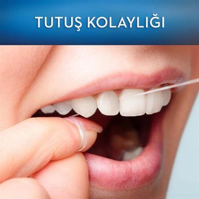 Oral-B 50 m Diş İpi - Mum Kaplı, Parçalanmaz Lif Yapısı ile Etkili Diş Arası Temizliği