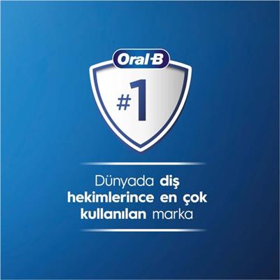 Oral-B D103 Vitality Pro Cross Action Şarjlı Diş Fırçası 2li Avantaj Paketi - Siyah / Lila