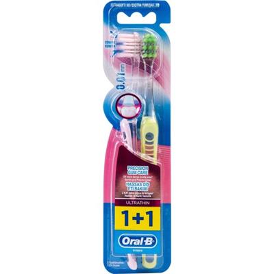 Oral-B Diş Fırçası UltraThin Kompakt Hassas Diş Eti Bakımı Ekstra Yumuşak 2li Fırsat Paketi